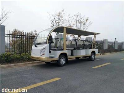  14座电动观光车敞开式观光车